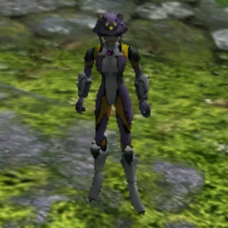 アングルフィストを装備したキャラクター