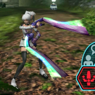 ブレイドダンスを装備したキャラクター