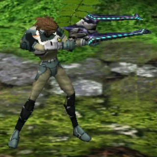 ブリンガーライフルを装備したキャラクター