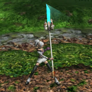 ブリューナクを装備したキャラクター