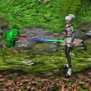 カメレオンサイズを装備したキャラクター