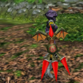 ドラゴンクローを装備したキャラクター