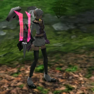 ネイクローを装備したキャラクター