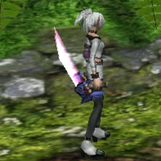 シノワビートブレイドを装備したキャラクター