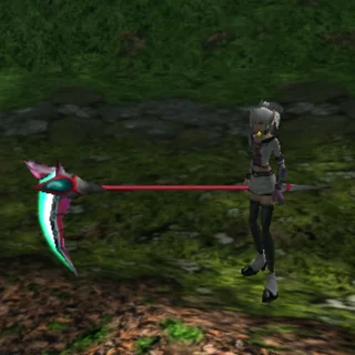 ソウルバニッシュを装備したキャラクター