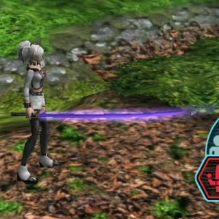 ヤミガラスを装備したキャラクター